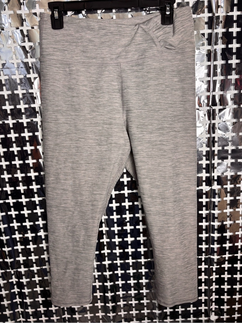 Maurices Heathered Light Gray Leggings